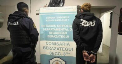 Berazategui: detuvieron a un joven acusado de cometer un femicidio