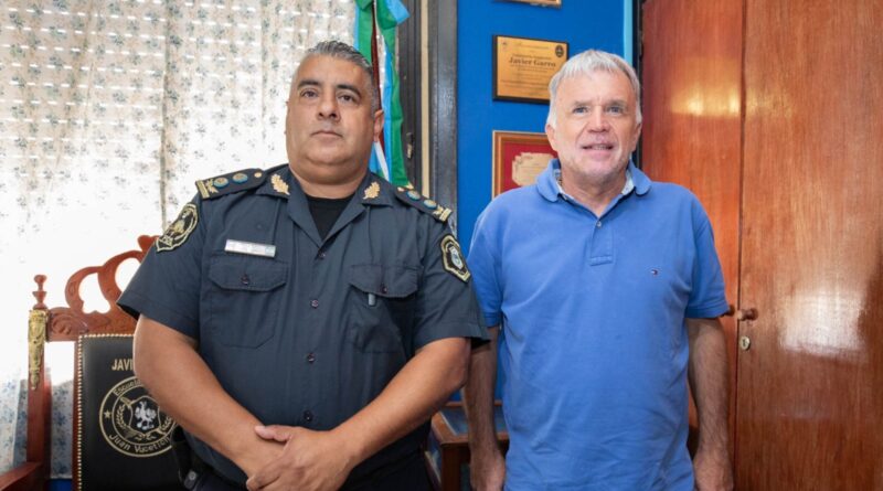 El intendente Balor se reunió con el jefe de la Policía de Berazategui