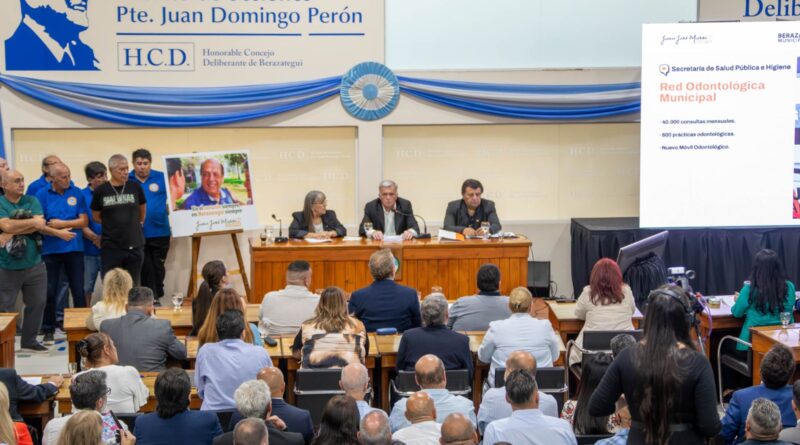 Berazategui: Carlos Balor encabezó la Apertura de Sesiones en el HCD