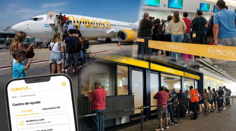 Reclamo masivo contra Flybondi: cómo adherirse al amparo colectivo por vuelos cancelados