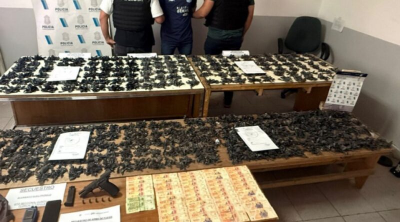Desarticularon una banda narco en Florencio Varela y secuestraron casi 3.000 dosis de droga