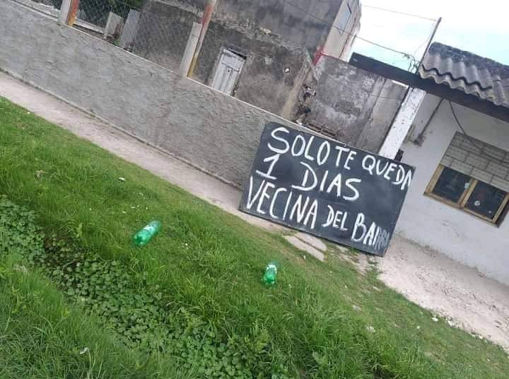 Cartel 1 día Berazategui