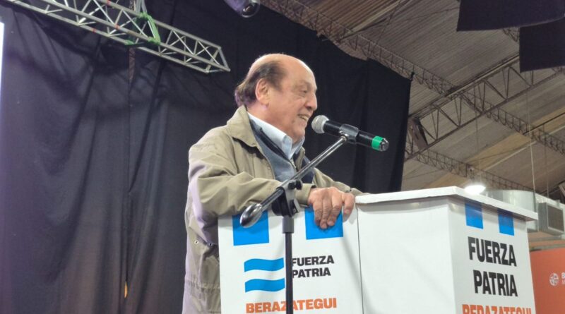 En Berazategui ganó Fuerza Patria, aunque perdió 18 puntos respecto a septiembre