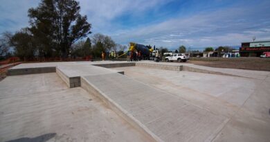 Avanza la construcción de un parque ambiental en Ingeniero Allan