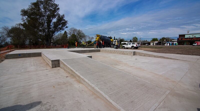 Avanza la construcción de un parque ambiental en Ingeniero Allan