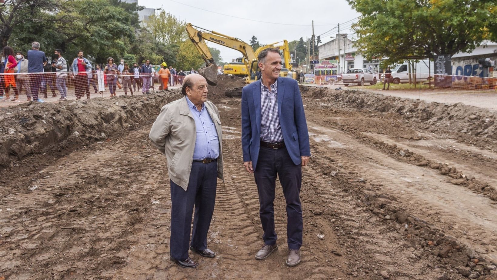 Katopodis recorrió obras en Berazategui junto al Intendente Mussi