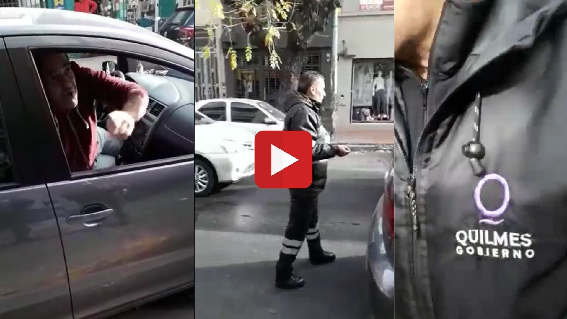 Conductor e inspector casi se van a las manos en Quilmes
