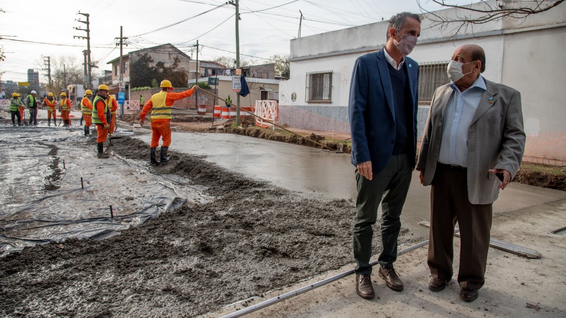 El ministro de Obras de la Nación visitó Berazategui