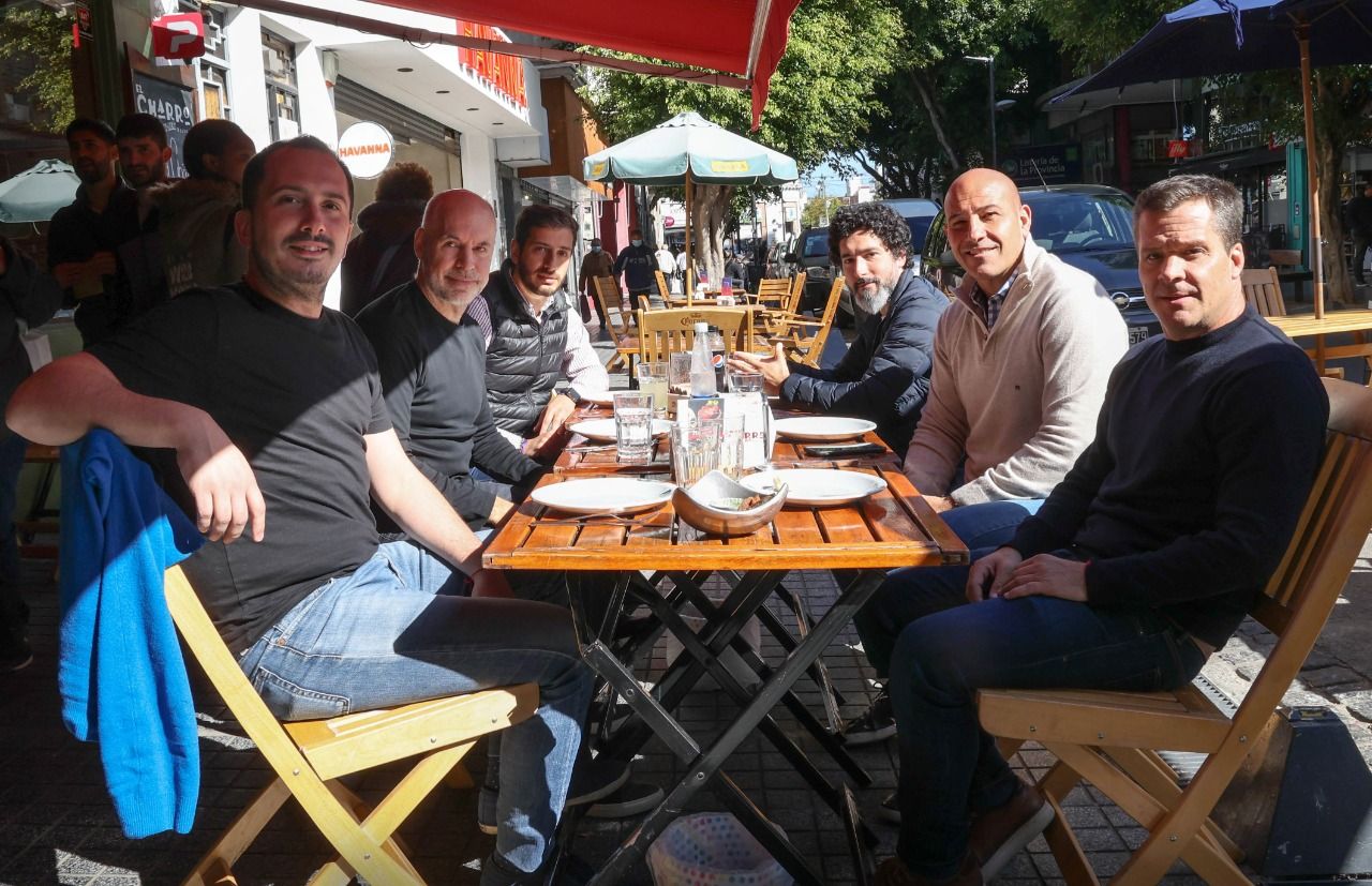 Larreta estuvo en Bernal junto a dirigentes del PRO