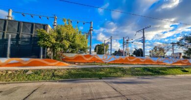 Berazategui pinta su identidad con nuevos murales en espacios públicos