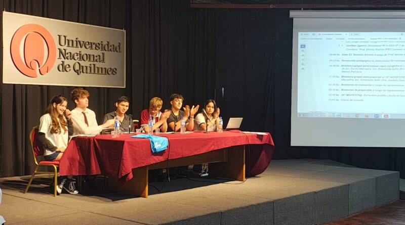 Estudiantes y docentes debatieron en la UNQ sobre Modelo de Naciones Unidas