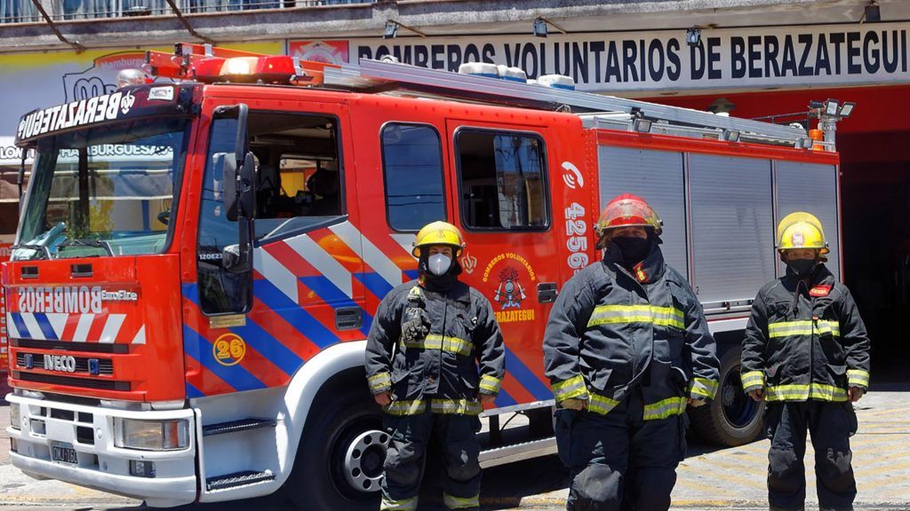 inscripción Bomberos Voluntarios de Berazategui