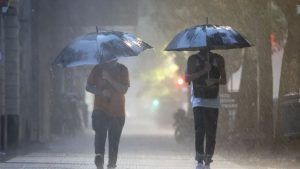 Lluvia en Buenos Aires (Imagen de Archivo)