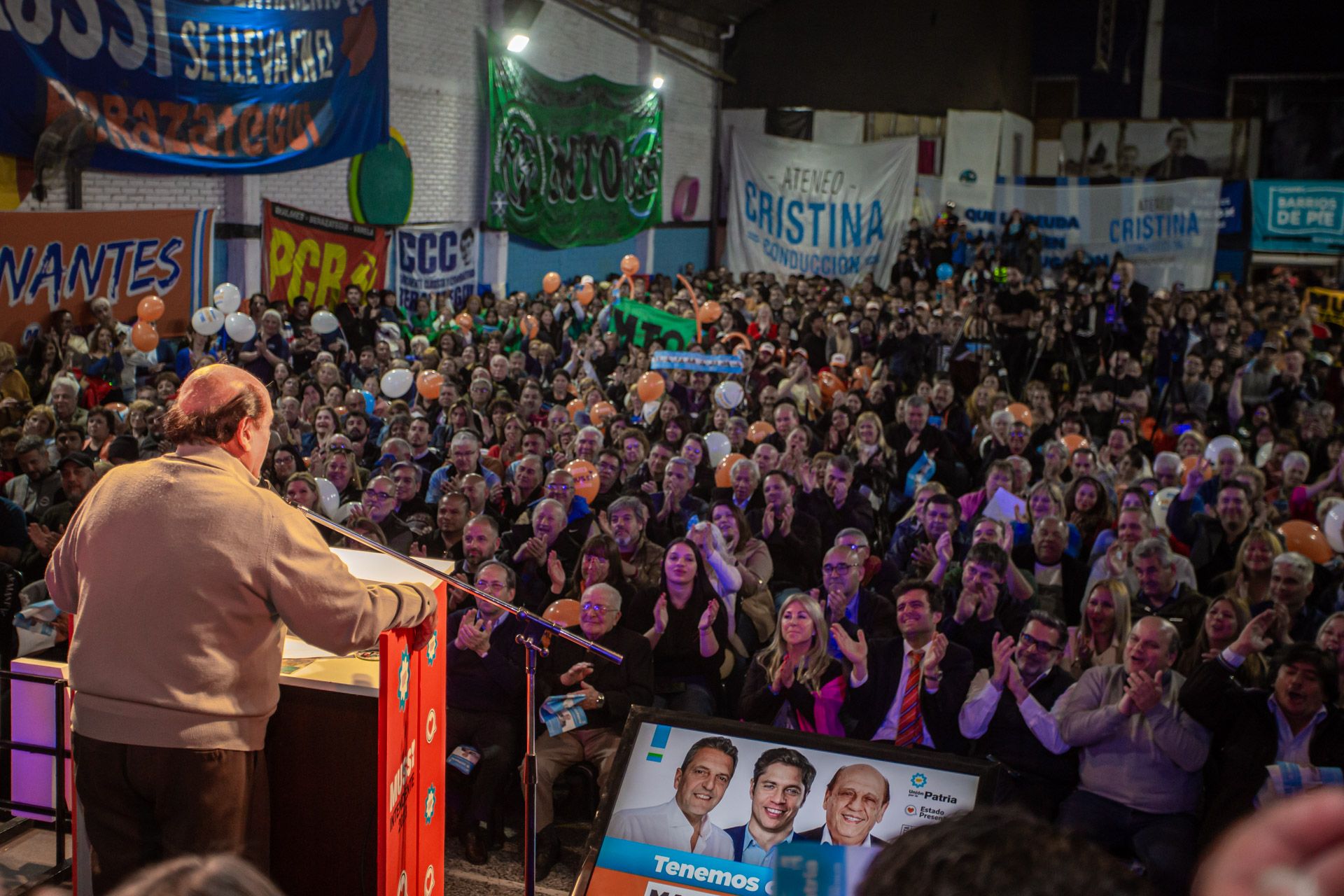 Acto de cierre de campaña de Juan José Mussi