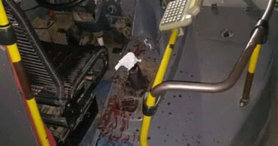 Horror en el Conurbano: le cortaron los dedos a un colectivero con un machete para robarle