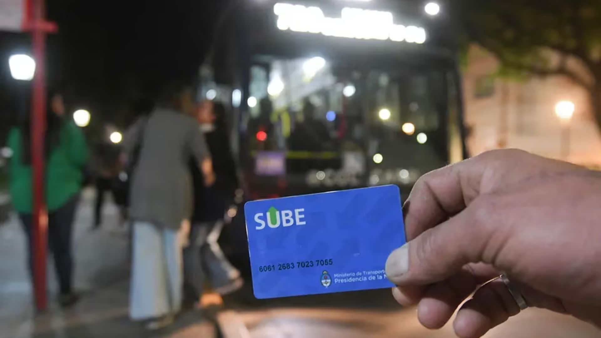Aumento transporte público