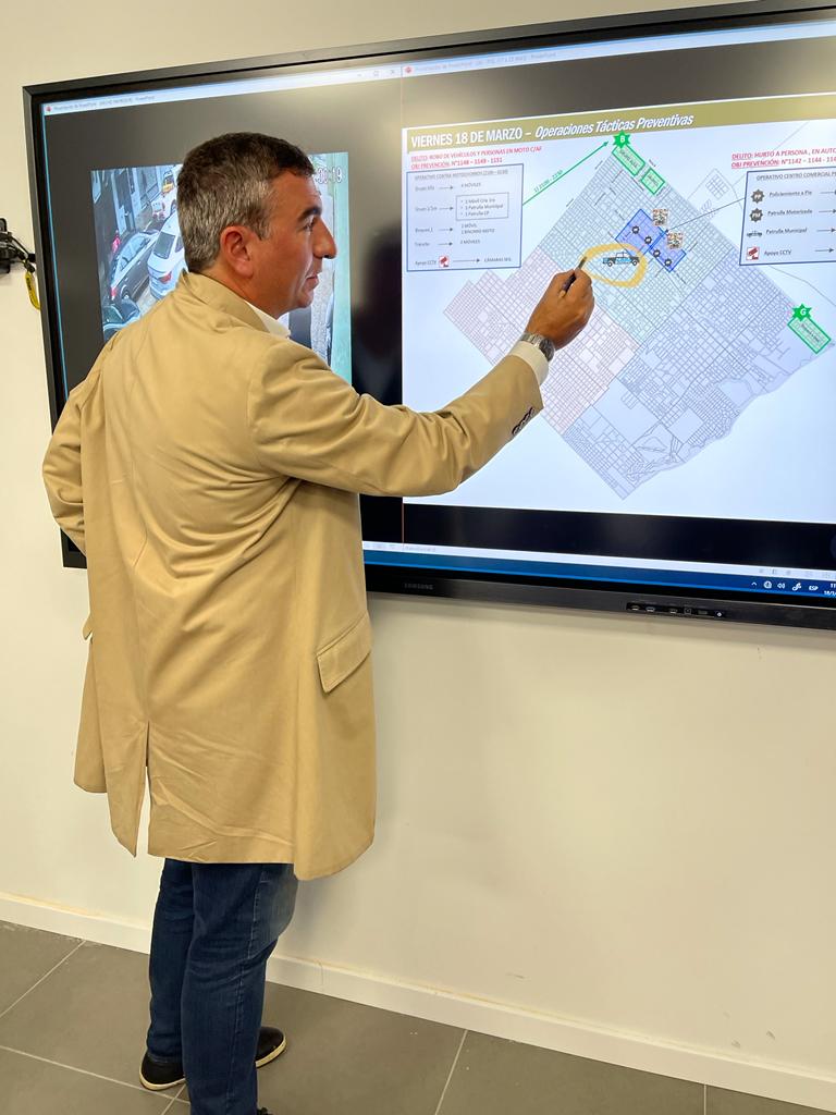 Dante Morini propone que el municipio se haga cargo de la seguridad