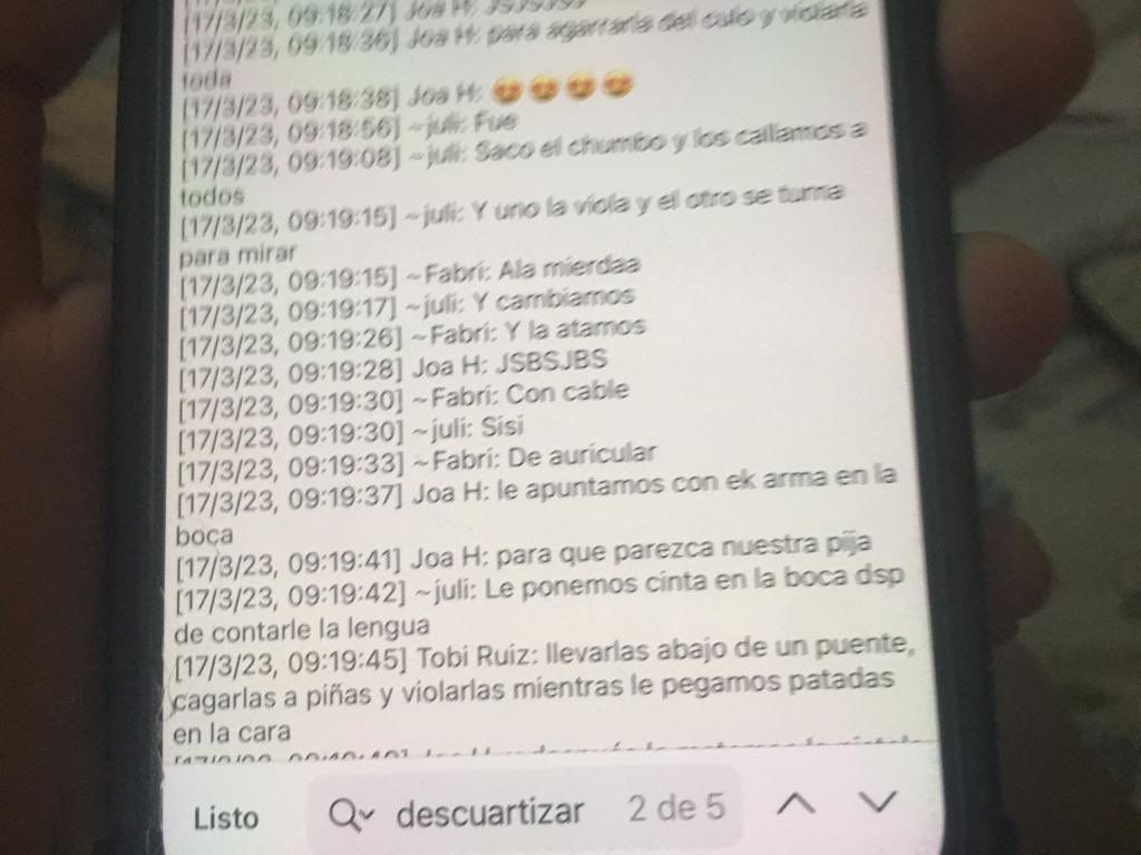 Alumnos de un colegio de la Boca planeaban "secuestrar, violar y matar" a sus compañeras
