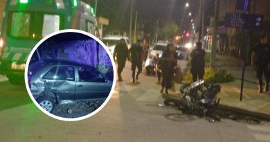 Automovilista alcoholizado chocó una moto en Berazategui Oeste: dos heridos