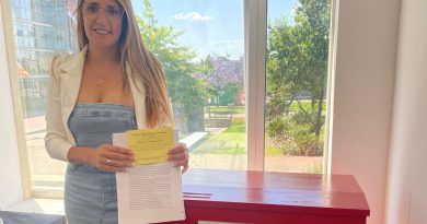 Diana Paterno presentó un proyecto para crear el primer refugio para la mujer en Berazategui