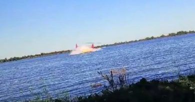 VIDEO: Un empresario y expiloto de TC murió al caer su helicóptero en el Río Paraná
