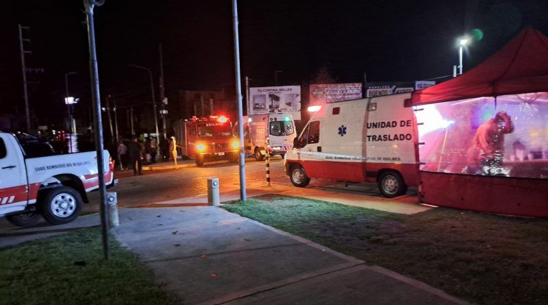 Evacuados en Quilmes