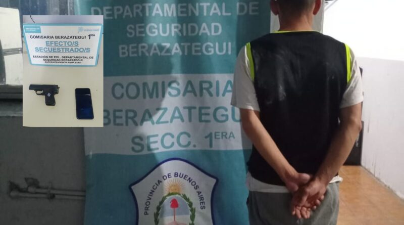 Dos detenidos por una violenta entradera en Berazategui
