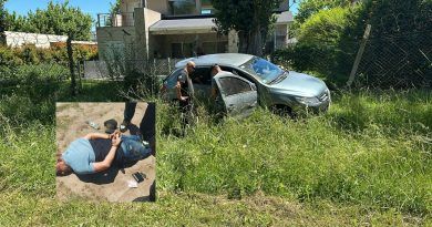 Robo, persecución y tres detenidos en Berazategui