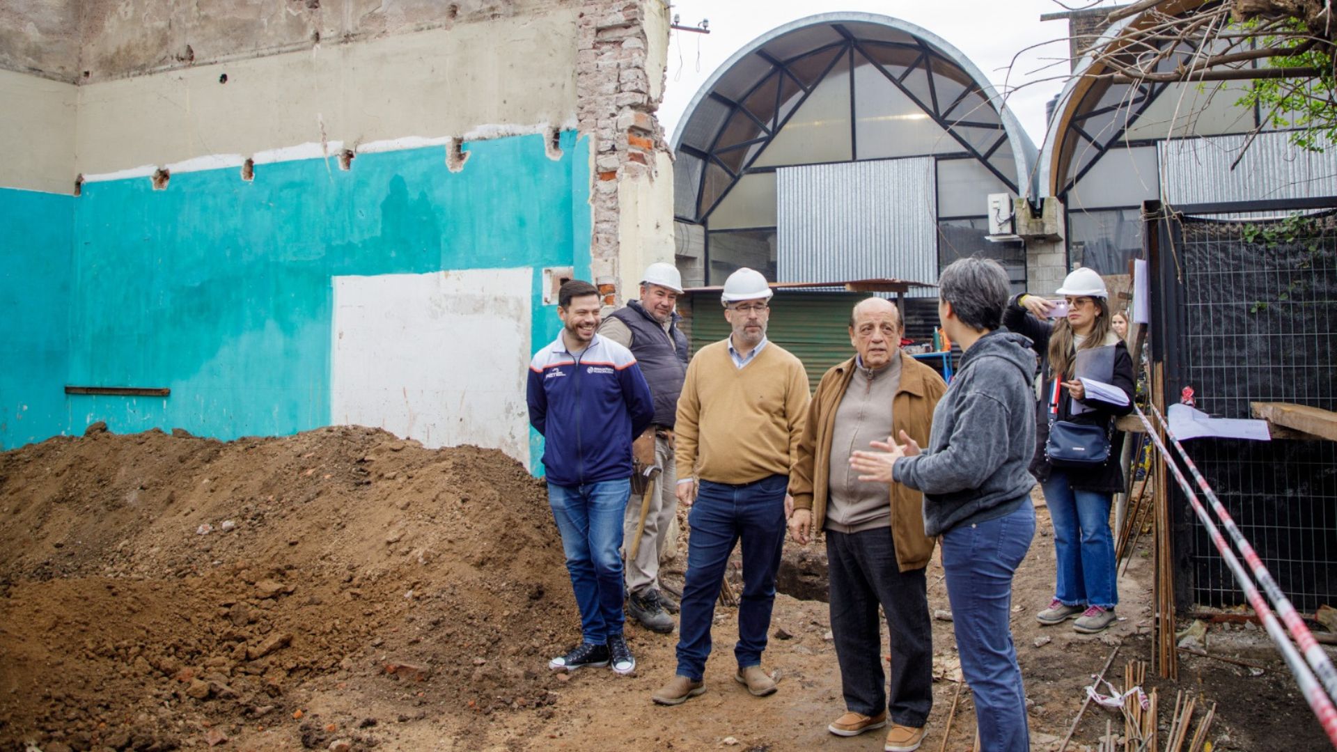 Avanzan las obras en el Complejo La Humanitaria de Berazategui