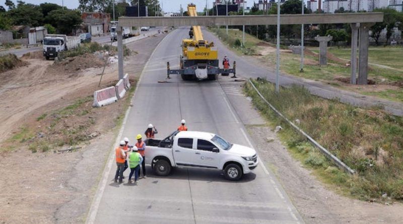 Avanza la nueva traza del Acceso Sudeste en Bernal