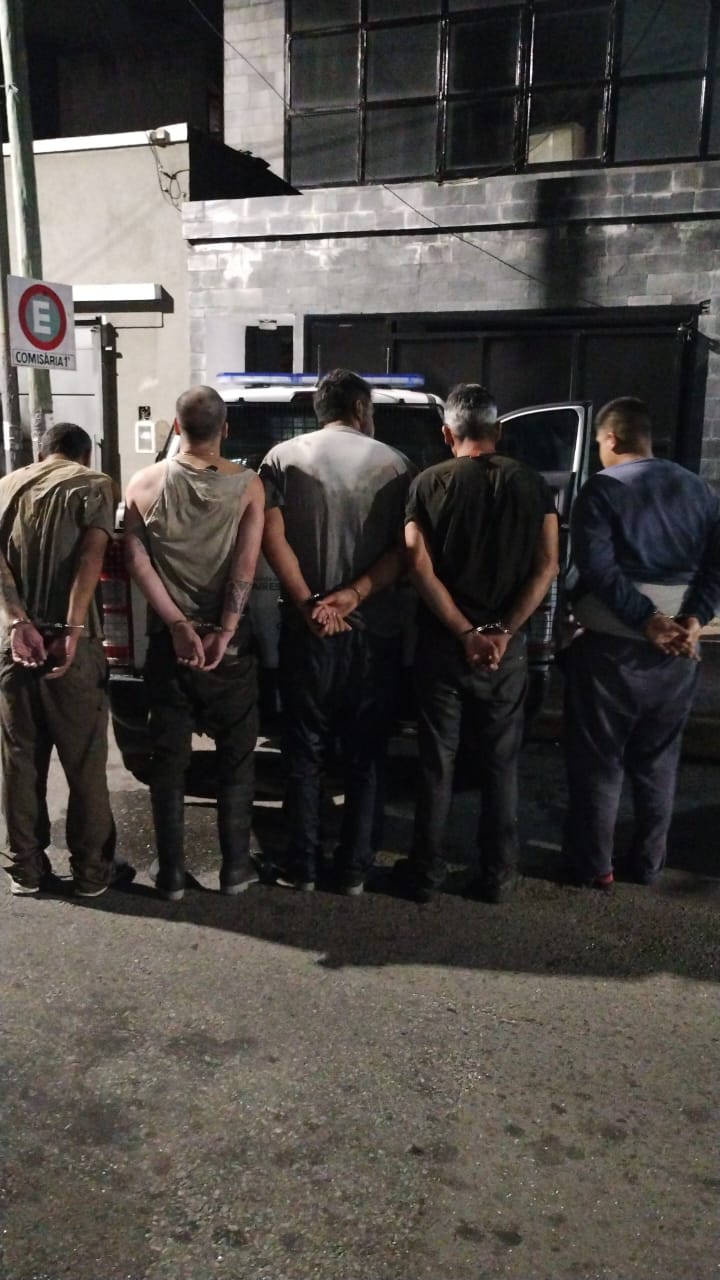 Berazategui | Cinco detenidos por intentar robar cables en una alcantarilla