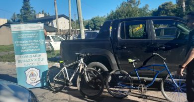 Robo, persecución y cuatro detenidos en Berazategui