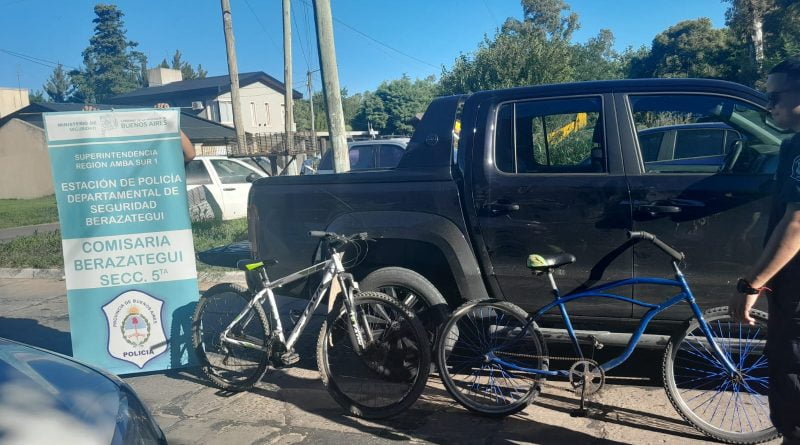Robo, persecución y cuatro detenidos en Berazategui