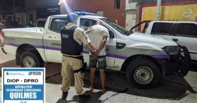 Robó una camioneta en Quilmes y lo detuvieron en Wilde
