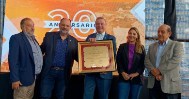 Celebraron los 20 años de la inauguración del Parque Industrial Plátanos
