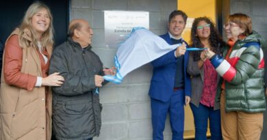 Kicillof y Mussi inauguraron el Club Social y Deportivo Estrella del Norte