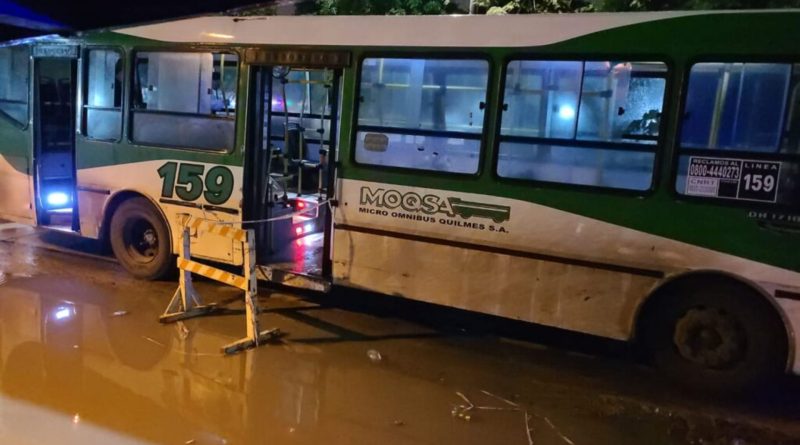 Berazategui | Quedó detenido el ladrón baleado por un policía en un colectivo de la 159