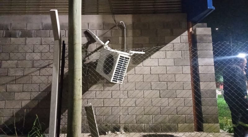 Entraron a robar a un Polideportivo y terminaron detenidos