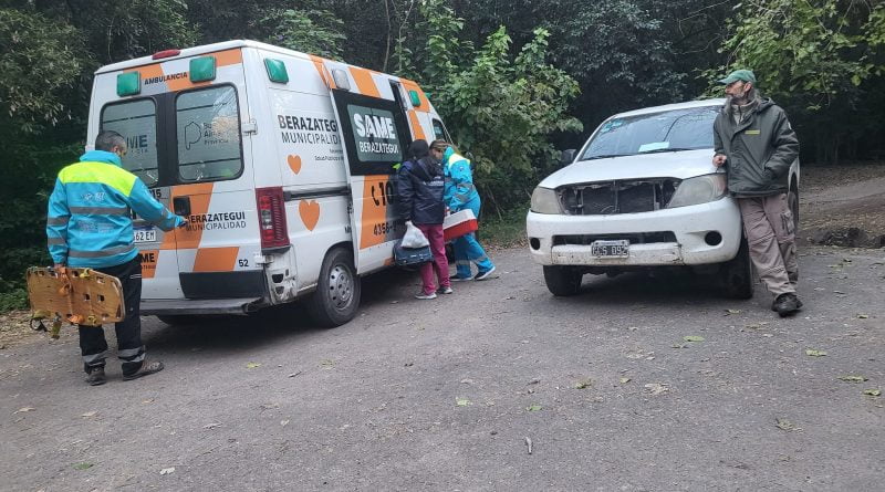 Murió un ciclista en Parque Pereyra