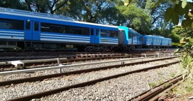 Descarriló una formación del Tren San Martín en Palermo