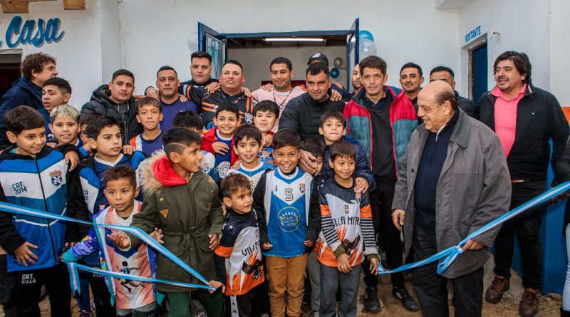 Inauguraron obras en el Club General Mitre de Berazategui