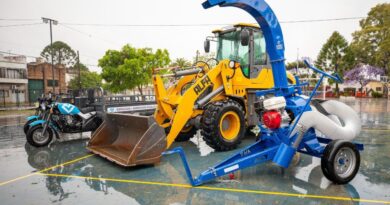 Lanús incorporó automóviles y maquinarias para el sistema de servicios públicos