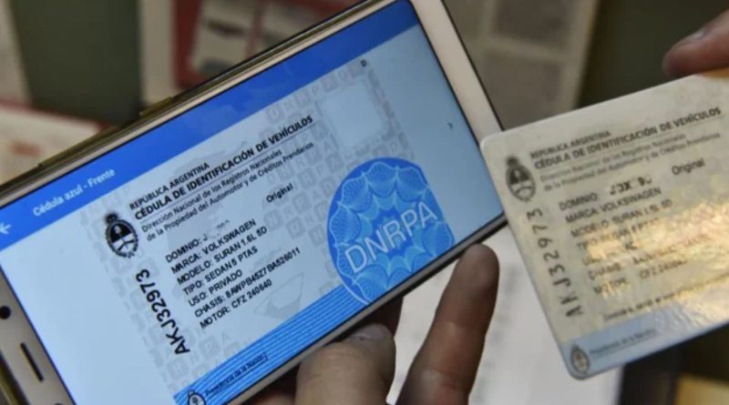 El Gobierno oficializó la derogación de la Cédula Azul para conducir un vehículo