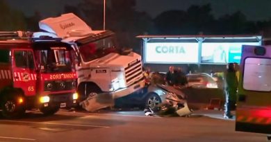 Trágico siniestro vial n la Panamericana: al menos tres muertos al desprenderse el contenedor de un camión