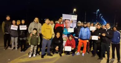 Marcharon en Hudson para pedir justicia por la muerte de Germán Galiano