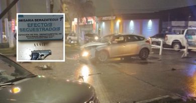 Berazategui | Robó un auto y en la huida provocó una colisión múltiple