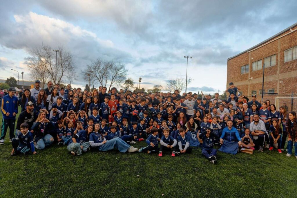 La inauguración de la nueva cancha del Club CEDI Los 15