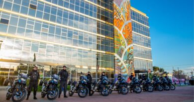 Berazategui sumó motos BMW para la Policía