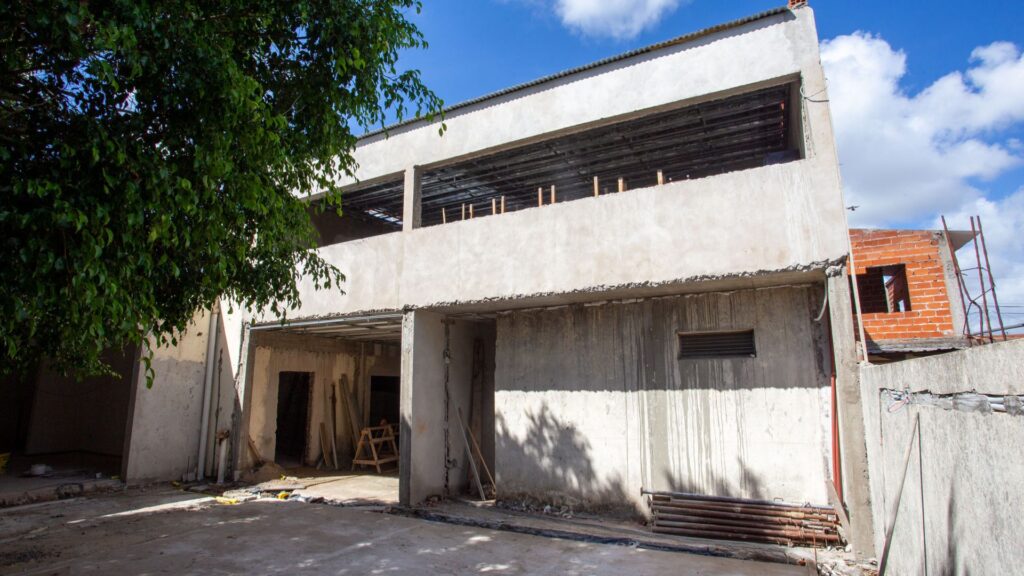 Avanzan las obras del Centro Cívico Villa España - Plátanos