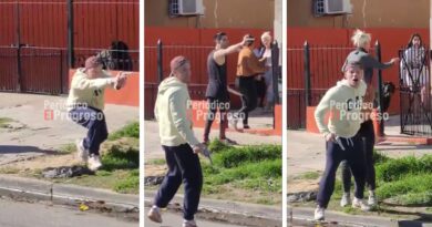 Detuvieron a un hombre con arresto domiciliario que disparó contra sus vecinos